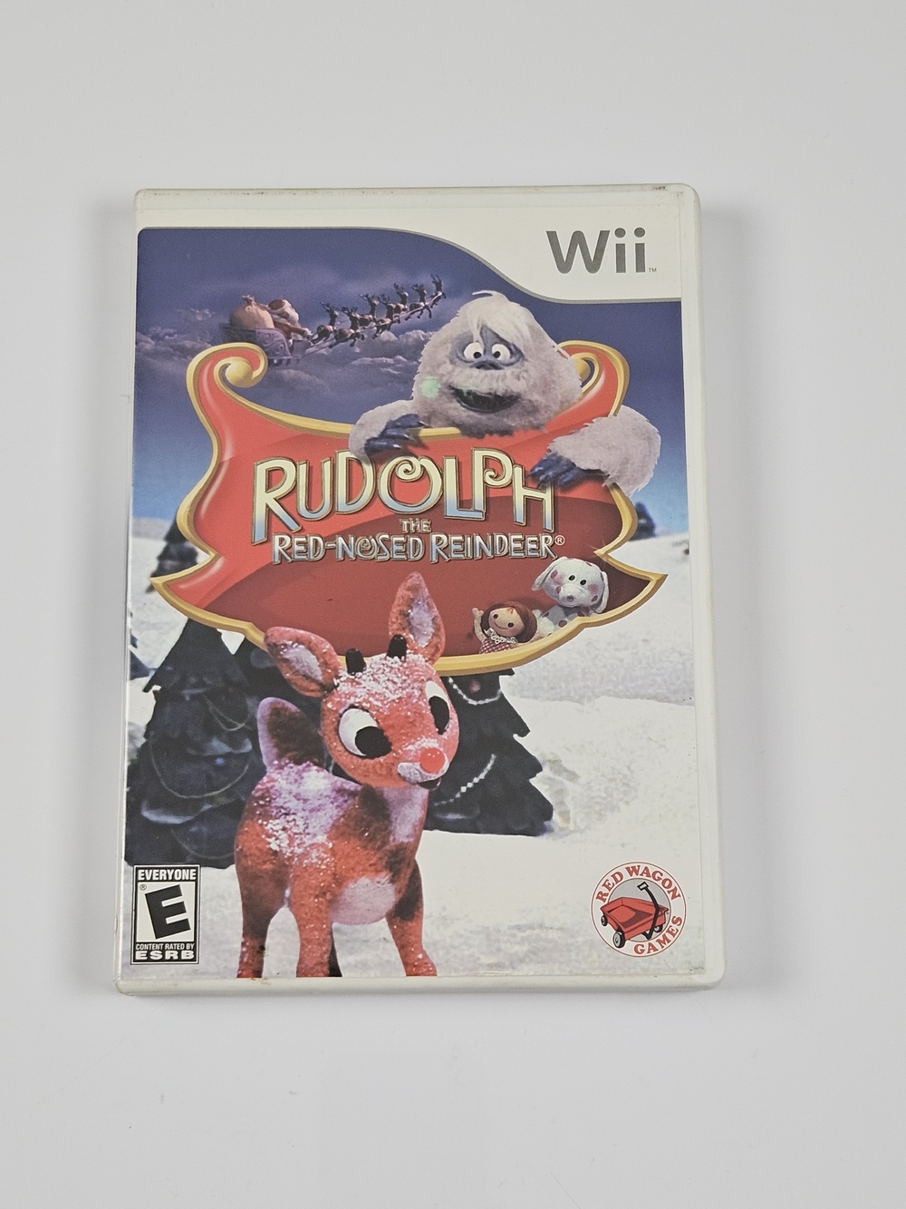 Rudolph the Red-Nosed Reindeer Nintendo Wii 2010 Complete CIB w/ Manual